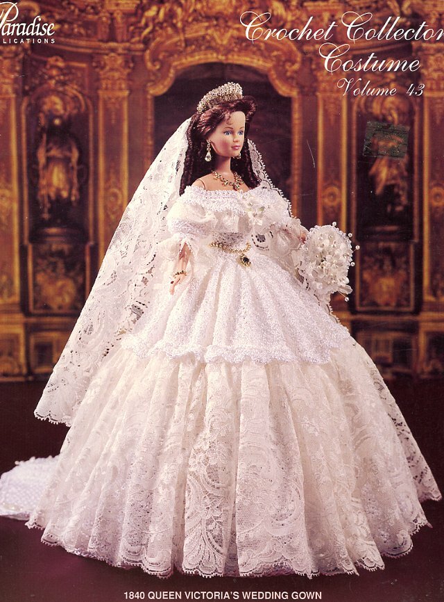 barbie wedding dress crochet patterns free printable